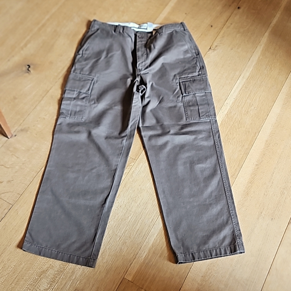 LL Bean Brown Cargo pants 36x30